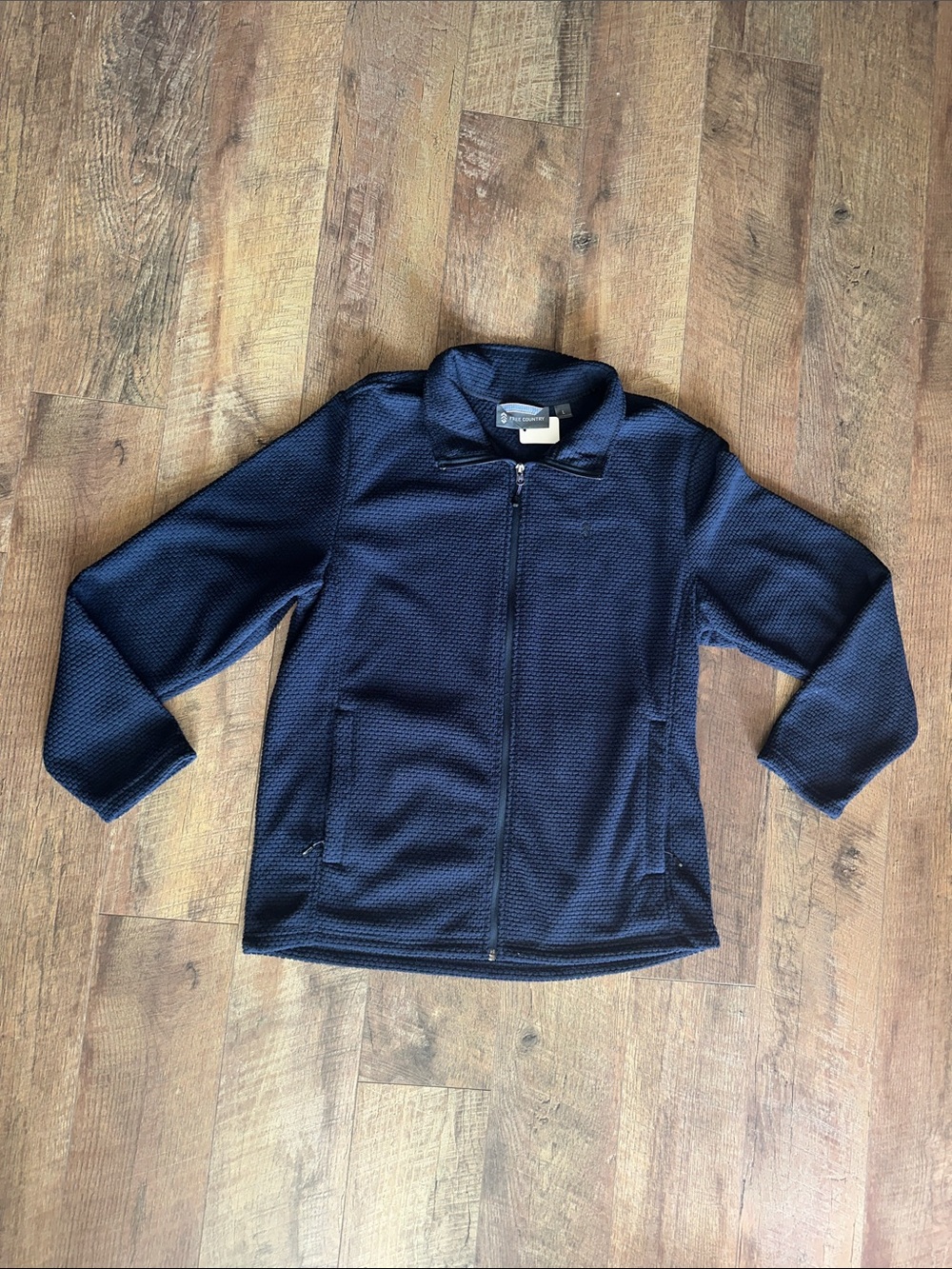 Free Country Navy Full-Zip Jacket